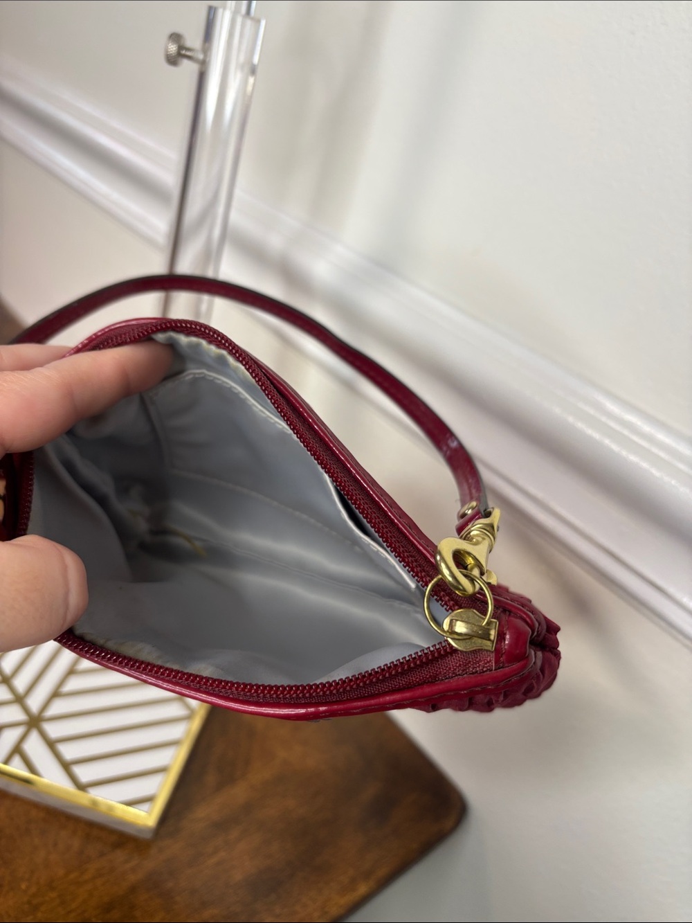 COACH Vintage Coach Ashley Satin Wristlet W/ Original Hangtag (EUC) - Picture 7 of 10